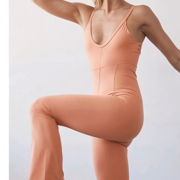 Free People FP Movement All Star Flare Onesie Jumpsuit - Picture 2 of 16
